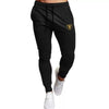 Men fleece track suit-2pcs -black-plain Collar Design