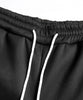 stylish men zipper track suit 2-pcs polyester plain design