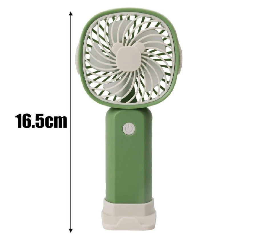 Multicolor Portable Mobile Phone Holder Fan - 1 Pcs