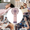 Multicolor Portable Mobile Phone Holder Fan - 1 Pcs